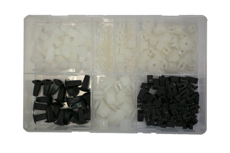 Locking Nuts , Assorted Box, pack of 180