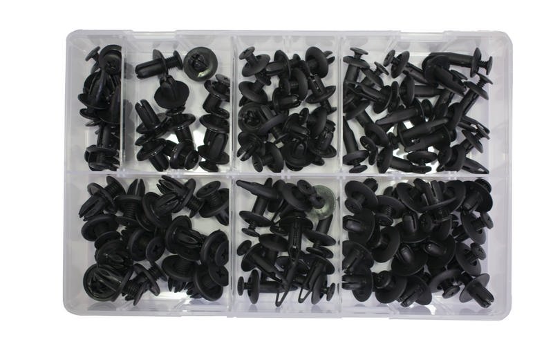 Screw Type Push Rivet, Assorted Box, pack of 102