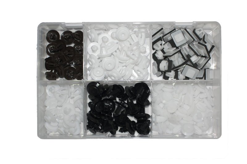 Trim Panel Clips, Assorted Box, pack of 130