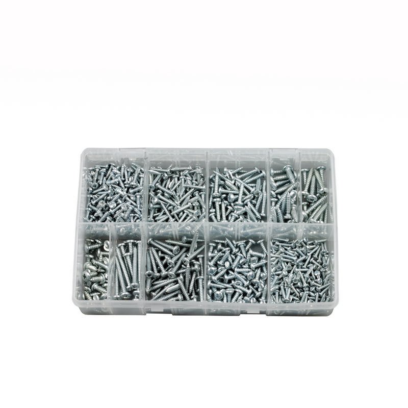 Self Tapping Screws, Assorted Box, pack of 700