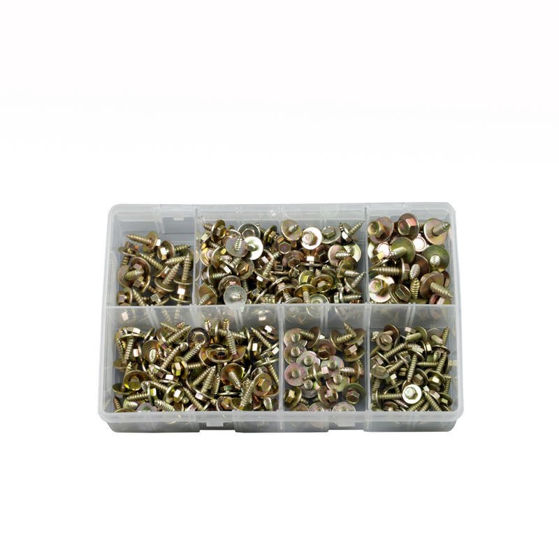 'Acme' Screws, Assorted Box, pack of 255