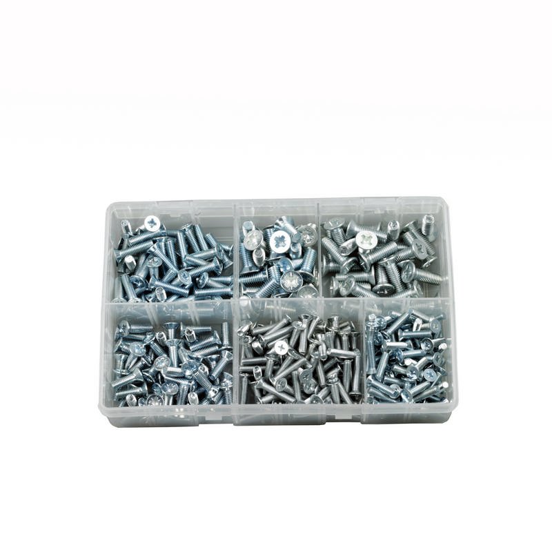 Body Screws, Assorted Box, pack of 300