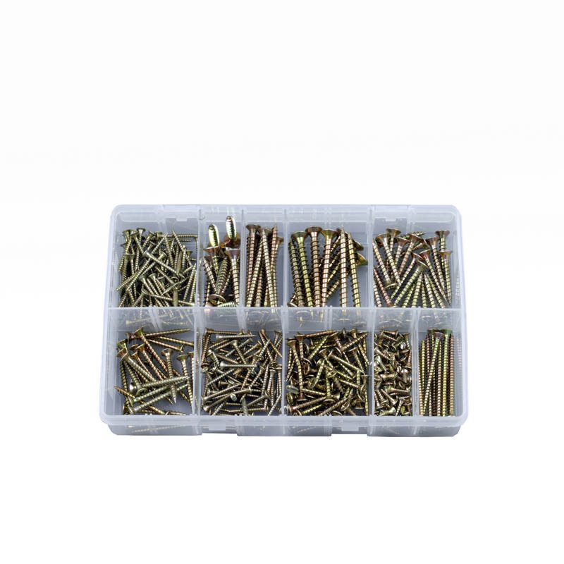 Classic 'Solo' Screws, Assorted Box, pack of 355