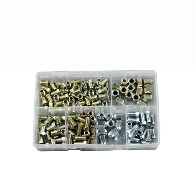 Brake Nuts, Assorted Box, pack of 135