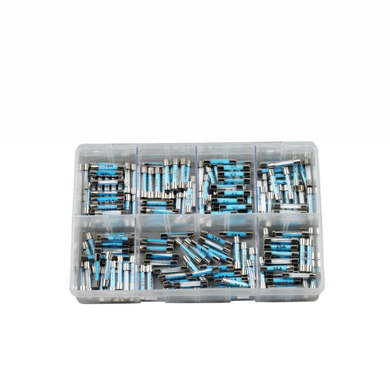 Glass Auto Fuses,Assorted Box, pack of 185
