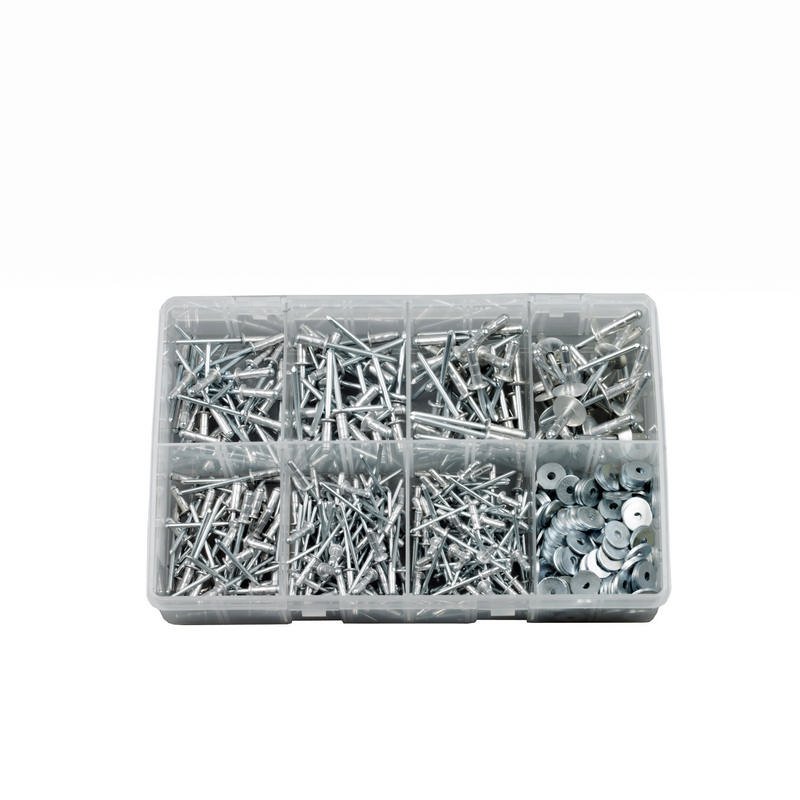 Rivets & Washers, Assorted Box, pack of 500