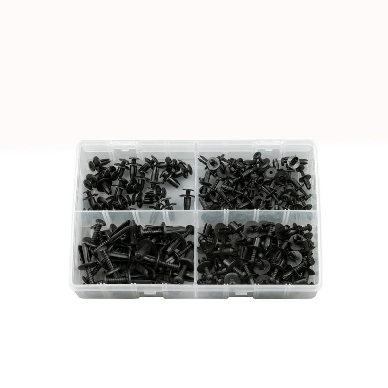 Screw Type Push Rivet, Assorted Box, pack of 150