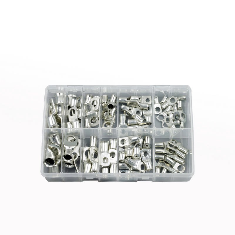 Copper Tube Terminals, Assorted Box, pack of 80
