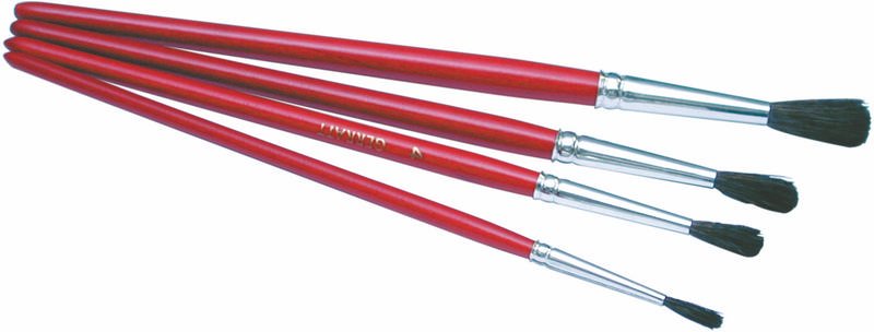Touch-Up Paint Brushes, Assorted Pack, pack of 10