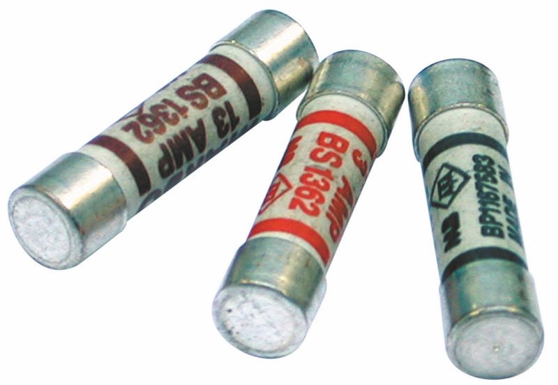 Domestic Plug Mains Fuses, Assorted Pack, pack of 100