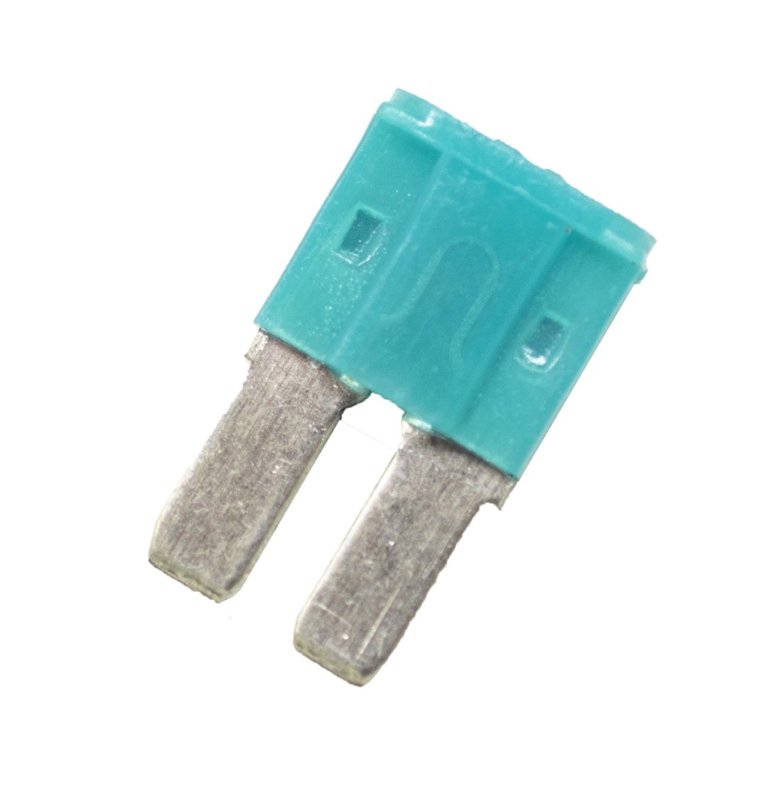 Micro Fuses, Yellow, Amperage 20 amp, pack of 25