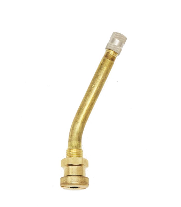 Truck Clamp-In Valve BENT AV, Length 90 mm, Hole Size 9.7 mm, pack of 10