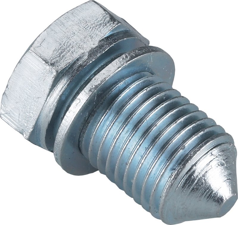 Sump Plug, Length 17 mm, Pitch 1.5 mm, Thread Size M14, Head Size 20 mm, pack of 5