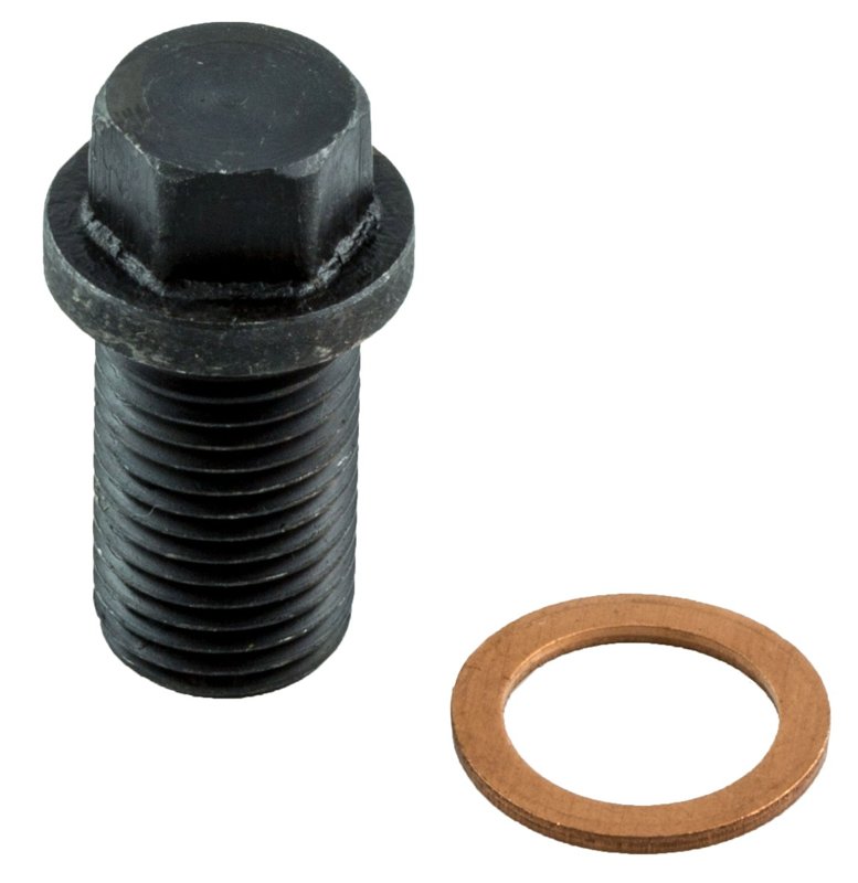 Sump Plug, Length 24 mm, Pitch 1.5 mm, Thread Size M14, Head Size 13 mm, pack of 2