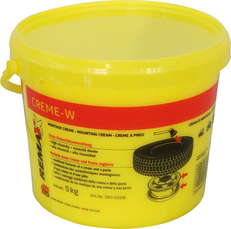 Mounting Cream W 5kg, 5 kg bucket