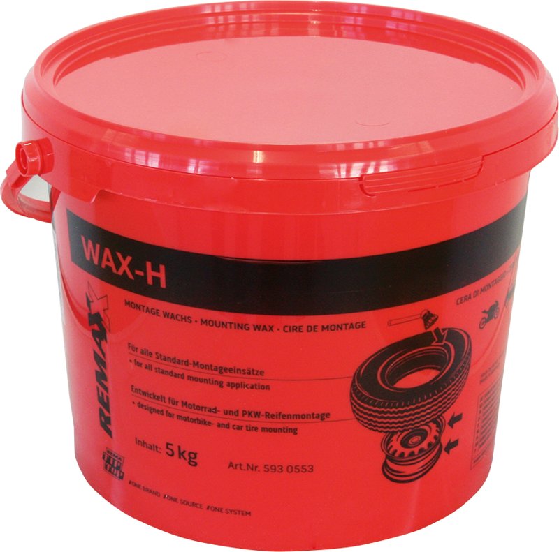 Mounting Wax 5kg, 5 kg bucket