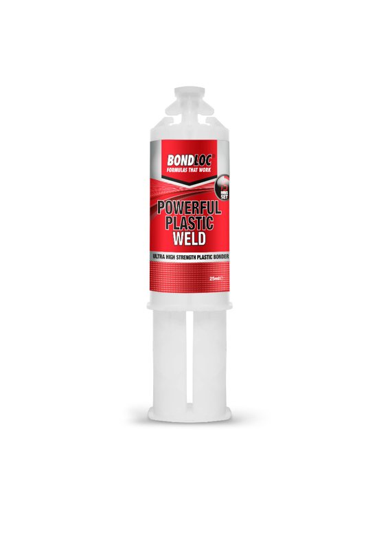 Bondloc Plastic Weld 25ml, Cream, 25ml