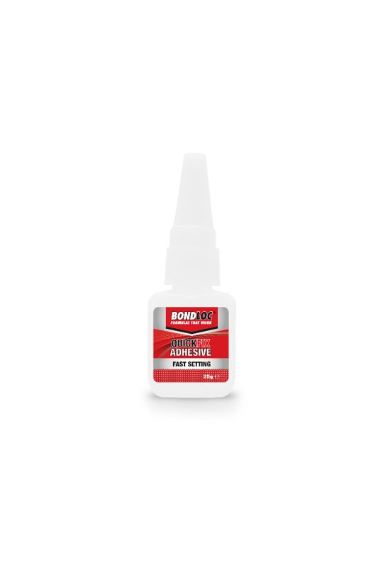 Bondloc Quickfix Adhesive 25g, Clear, 25g