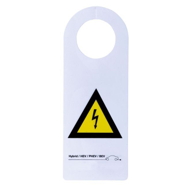 High Voltage Identification Tags, pack of 10
