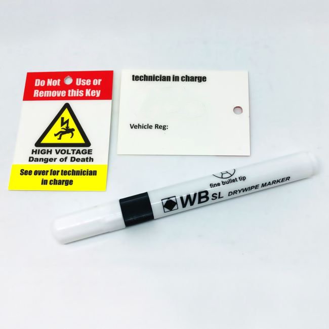 Reusable Car Key Lockout Tags, pack of 10
