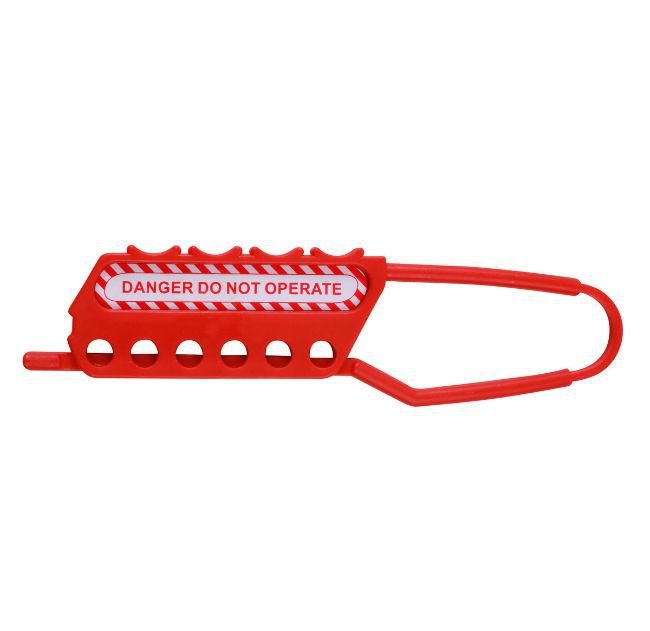 E V Nylon Lockout Hasp