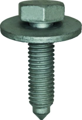 Metal Body Screw Mercedes, pack of 25