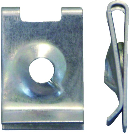 Metal U Nut Vw, Bmw, Ford, pack of 25