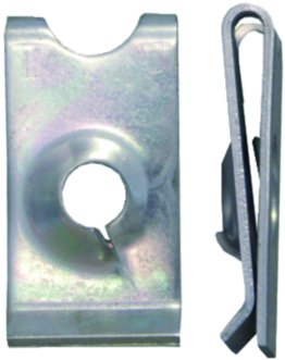 Metal U Nut Vw, pack of 25