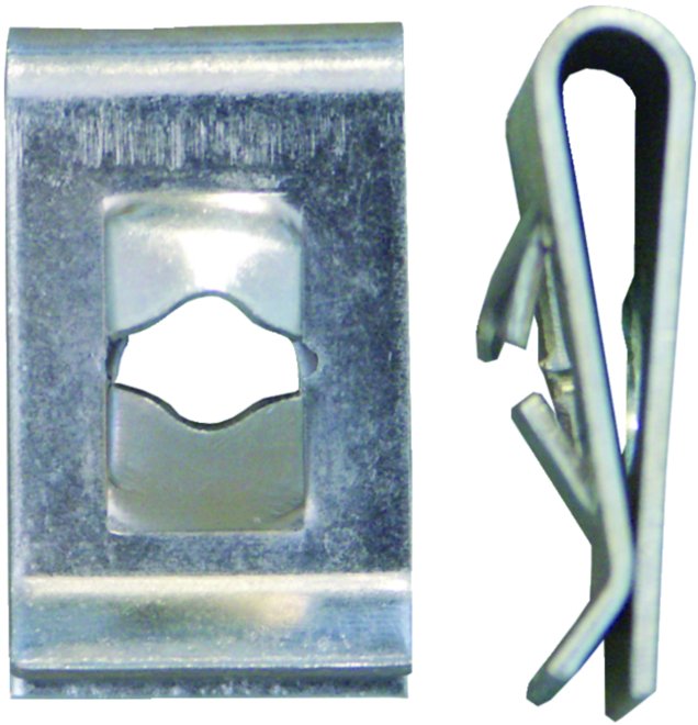 Metal U Nut Bmw/Ford, pack of 25