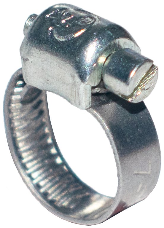 Ace Mini Pipe Clips, Range 7-11 mm, pack of 10