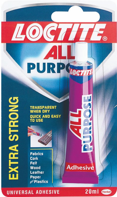 All Purpose Adhesive, 20 ml Tube