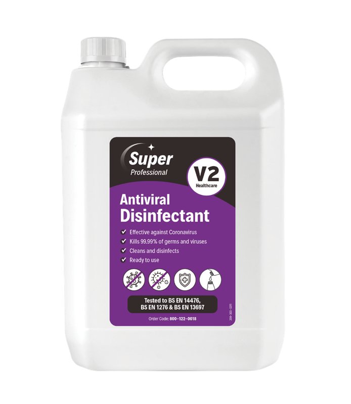 Antiviral Disinfectant, 5 Litre, pack of 2