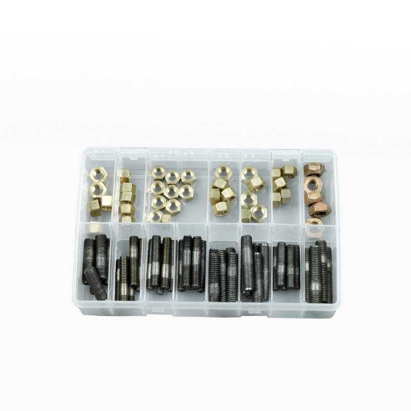 Exhaust Manifold Studs & Nuts, Assorted Box, pack of 80