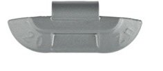 Weight Uncoated Zinc - Steel Rim - PREMIUM, 84U, pack of 100