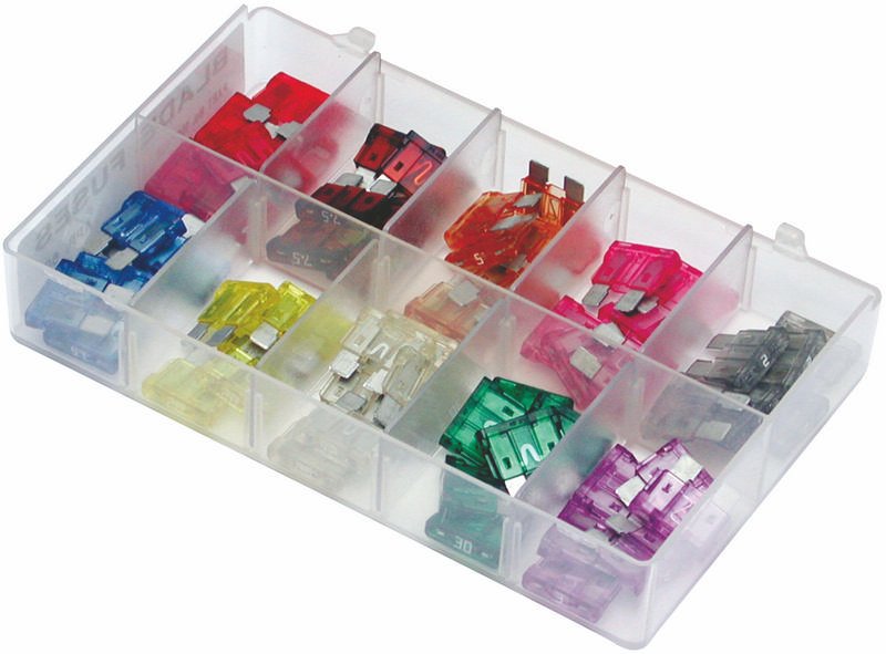 Blade Fuses, Assorted Box, pack of 60
