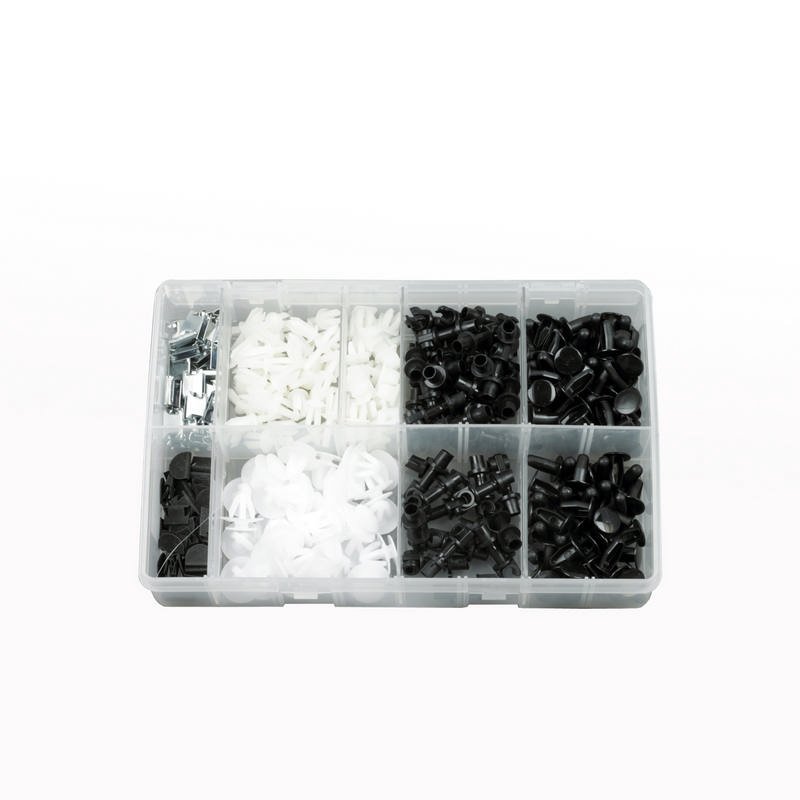 Body Clips & Trim Fixings, Assorted Box, pack of 310