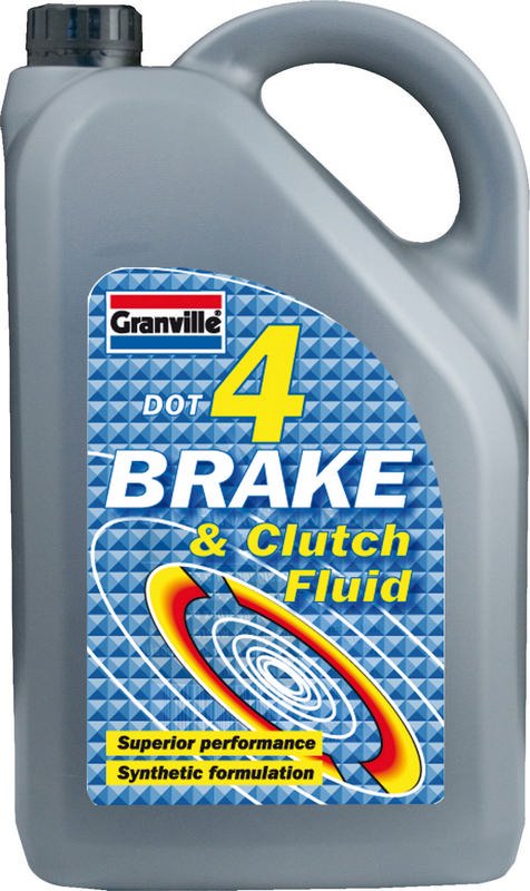 Brake & Clutch Fluid, 5 ltr Plastican