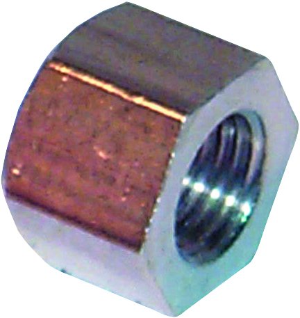 Brass Manifold Nuts, M8, pack of 50