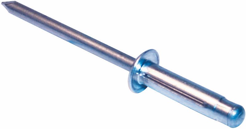 BULBEX® Rivets, Length 25.0 mm (1"), Diameter 4.8 mm (3/16"), pack of 100