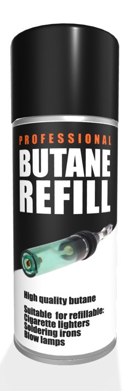Butane Refill, 400 ml