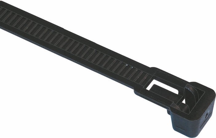 Cable Ties - Dark Blue, Length 390 mm, Width 4.8 mm, pack of 100