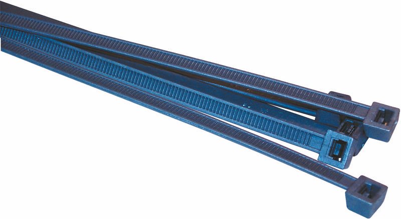 Cable Ties - Silver, Length 295 mm, Width 4.8 mm, pack of 100