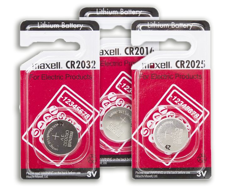 Lithium Coin Batteries 3V, CR2016, pack of 20