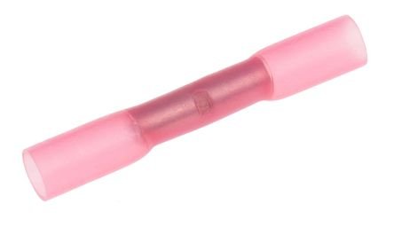 Cold Seal Splices, 1.5 mm, Red, pack of 10