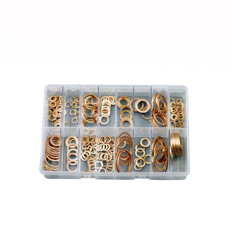 Copper Sealing Washers, Assorted Box, pack of 225