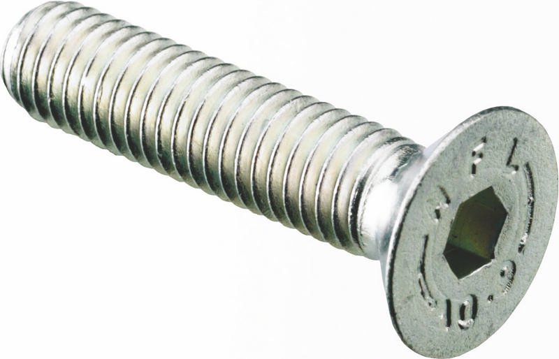 Countersunk Socket Screws, M8, Length 25 mm, pack of 100