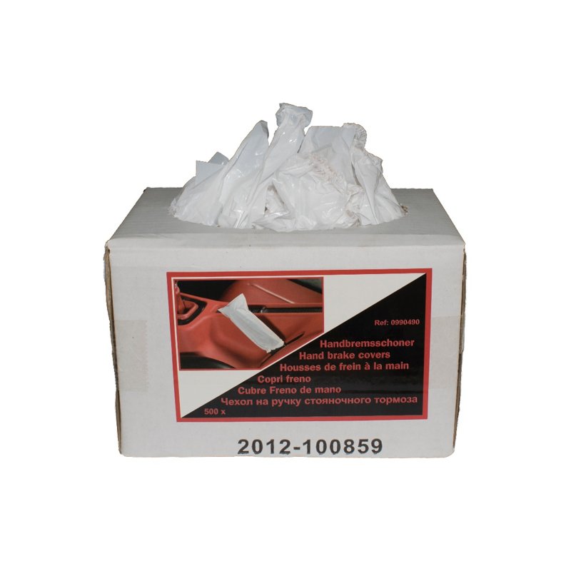 Disposable Hand Brake Covers, sizes 365mm X 490mm, pack of 500