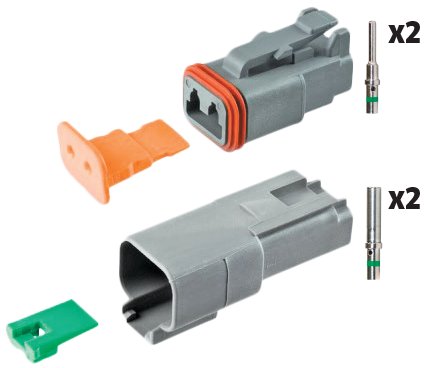 DT Connector Kits, 3 way kit