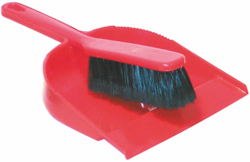 Dustpan & Clip-on Brush, pack of 2