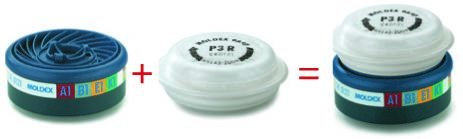 EasyLock Filters, AX Gas Filters (Single Use), pack of 4